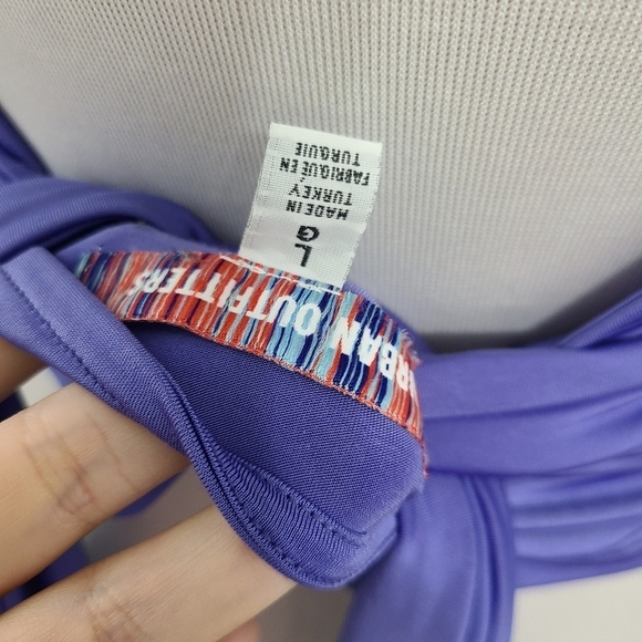 Urban Outfitters Iris plunge crop top size large FLAW - Picture 5 of 7